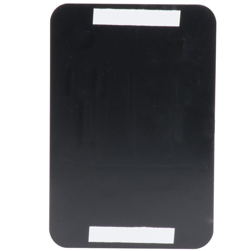 AborenCo ADA Men and Women Restrooms Sign Set with Braille Toilet Door Plate for Business Restaurant, 6" x 9" (Men and Women Set Black) - Image 2